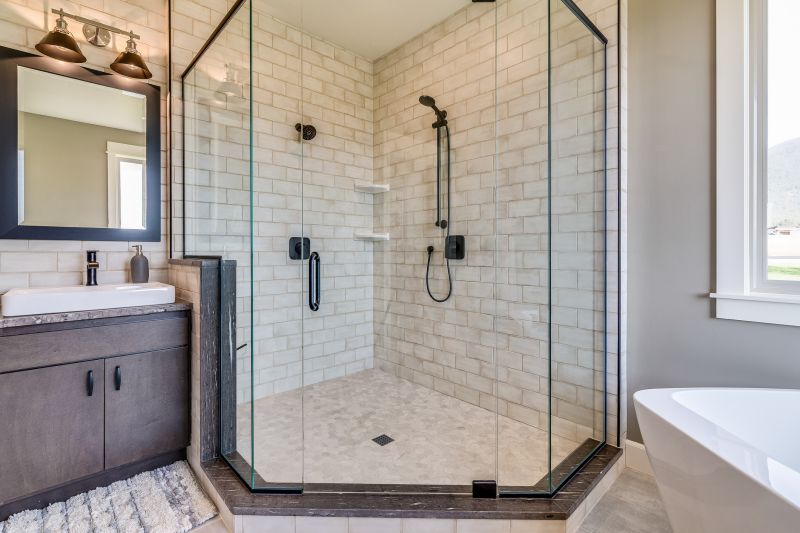 Modern Bathroom with Walk-in Shower